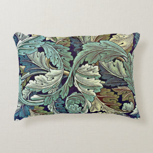 William Morris Restoration Vintage Leaf Pattern Decorative Cushion