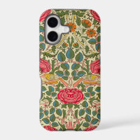 William Morris Rose Floral Chintz Pink