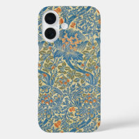 William Morris Rose & Thistle Floral Blue