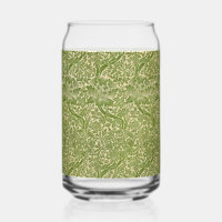 William Morris Rose & Thistle Floral Green