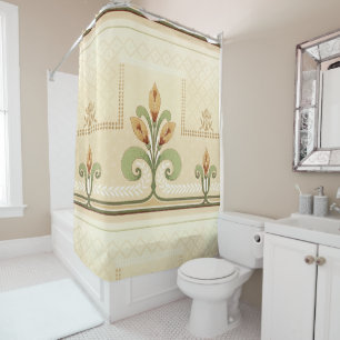 William Morris Row of Lilies Shower Curtain