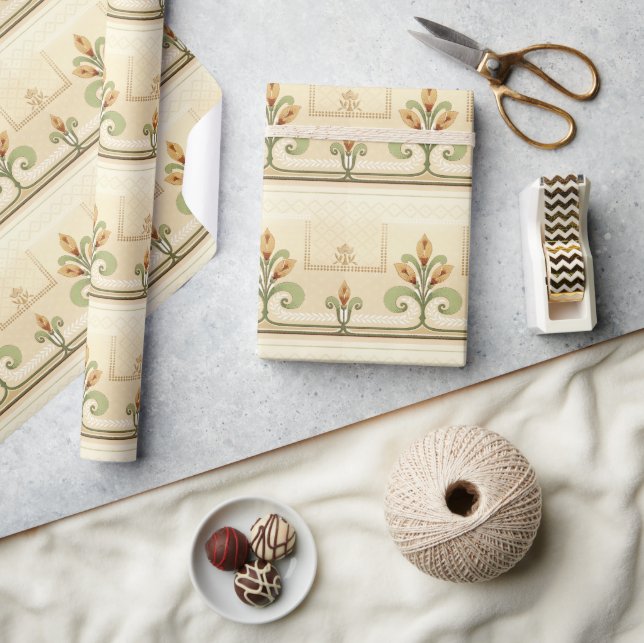 William Morris Row of Lilies  Wrapping Paper (Crafts)