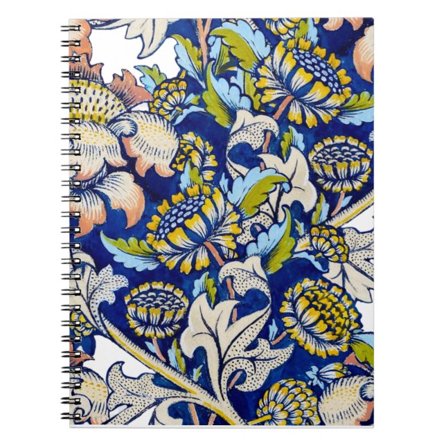 William Morris’s floral pattern   Notebook (Front)