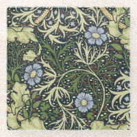 William Morris Seaweed Pattern Floral Vintage Art