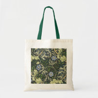 William Morris Seaweed Pattern Floral Vintage Art