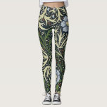 William Morris Seaweed Pattern Leggings<br><div class="desc">William Morris Seaweed Pattern</div>