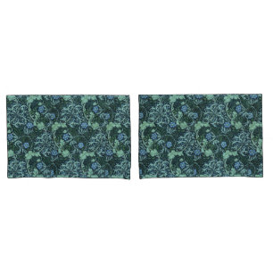 William Morris Seaweed Pattern   Pillowcase