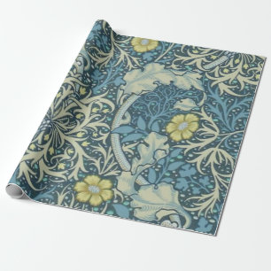 William Morris Seaweed Pattern Wrapping Paper
