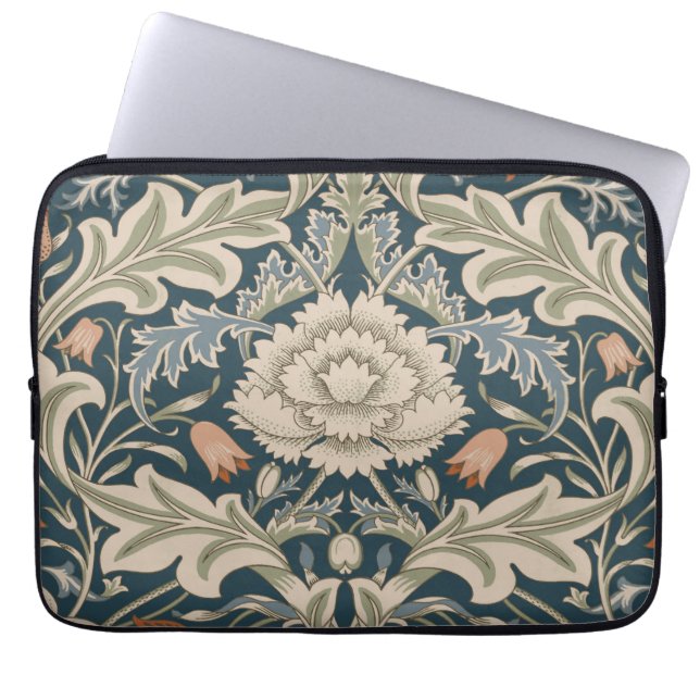 William Morris Severn Floral Garden Flower Classic Laptop Sleeve (Front)