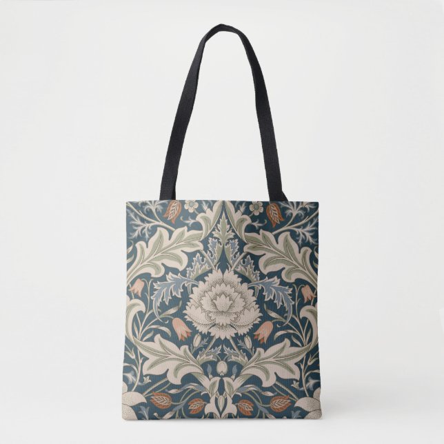 William Morris Severn Floral Garden Flower Classic Tote Bag (Front)