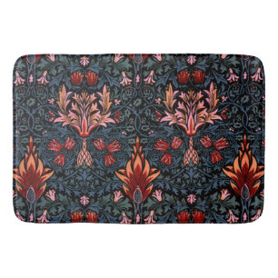William Morris Snakeshead Dark Pattern Bath Mat