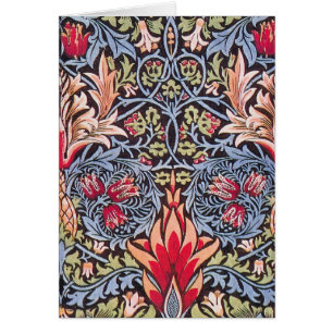 William Morris Snakeshead Floral Art Nouveau
