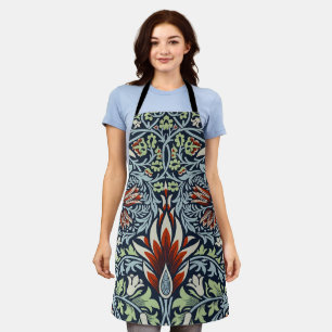 William Morris Snakeshead Floral Classic Botanical Apron