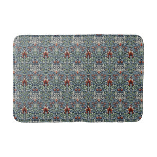 William Morris Snakeshead Floral Classic Botanical Bath Mat