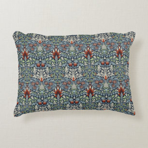 William Morris Snakeshead Floral Classic Botanical Decorative Cushion