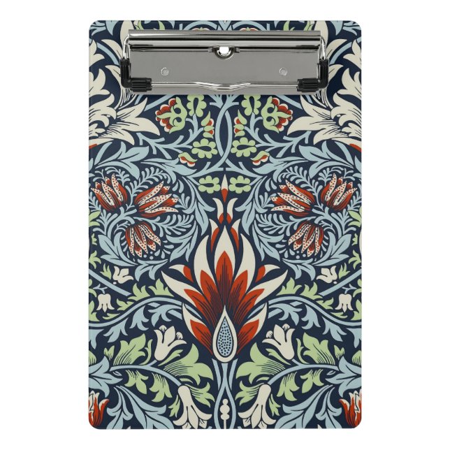 William Morris Snakeshead Floral Classic Botanical Mini Clipboard (Front)