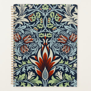 William Morris Snakeshead Floral Classic Botanical Planner