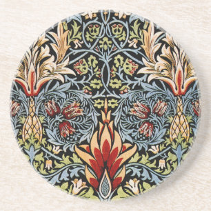 William Morris Snakeshead Floral Pattern Coaster