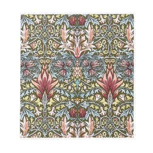 William Morris Snakeshead Floral Pattern Notepad