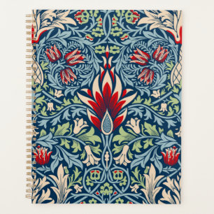 William Morris Snakeshead Fritillary Floral Design Planner