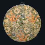 William Morris Spring Compton Flower Festival Dartboard<br><div class="desc">This is a digitally enhanced version of William Morris's Compton Floral Pattern(1896) famous pattern. "Compton" is a stunning wallpaper design created by the legendary British designer William Morris around 1896. This pattern exemplifies Morris's signature style, blending intricate floral and natural motifs with a deep appreciation for craftsmanship. The design features...</div>