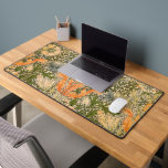William Morris Spring Compton Flower Festival Desk Mat<br><div class="desc">This is a digitally enhanced version of William Morris's Compton Floral Pattern(1896) famous pattern. "Compton" is a stunning wallpaper design created by the legendary British designer William Morris around 1896. This pattern exemplifies Morris's signature style, blending intricate floral and natural motifs with a deep appreciation for craftsmanship. The design features...</div>