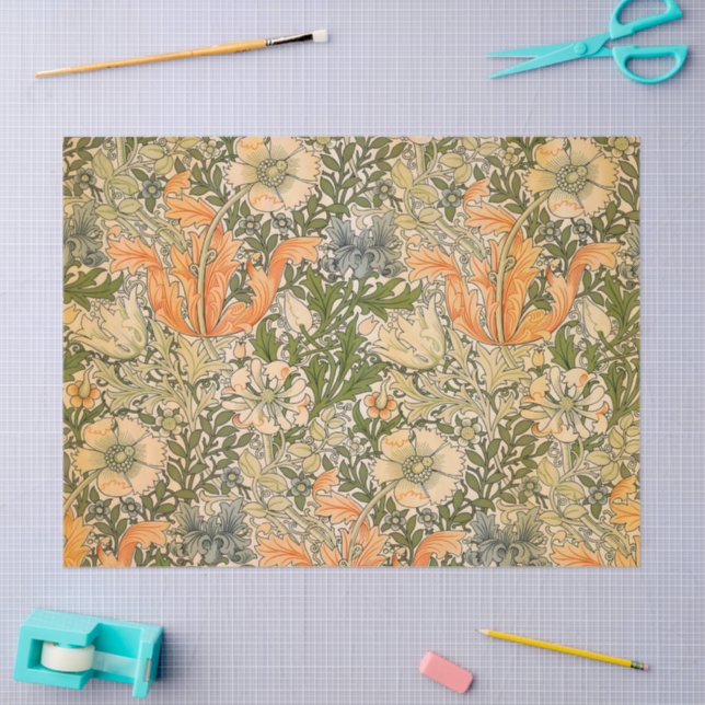 William Morris Spring Compton Flower Festival Tissue Paper (Craft)