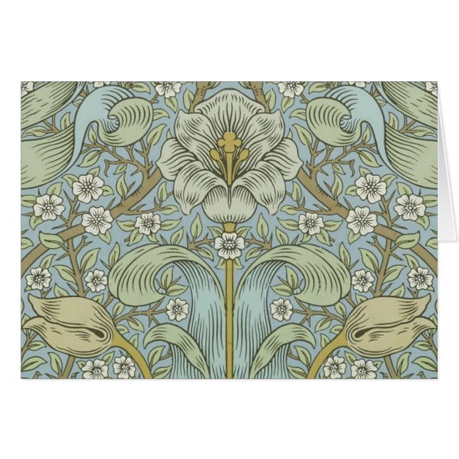 William Morris Spring Thicket: Antique Floral (Front Horizontal)