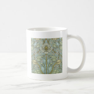 William Morris Spring Thicket: Antique Floral Coffee Mug