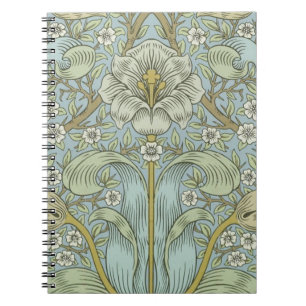 William Morris Spring Thicket: Antique Floral Notebook