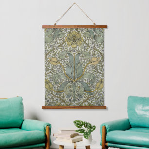 William Morris Spring Thicket Classic Pattern Hanging Tapestry