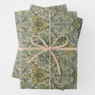 William Morris Spring Thicket Classic Pattern Wrapping Paper Sheet