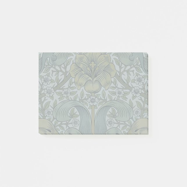 William Morris Spring Thicket Yellow Floral Art Post-it Notes (Front)