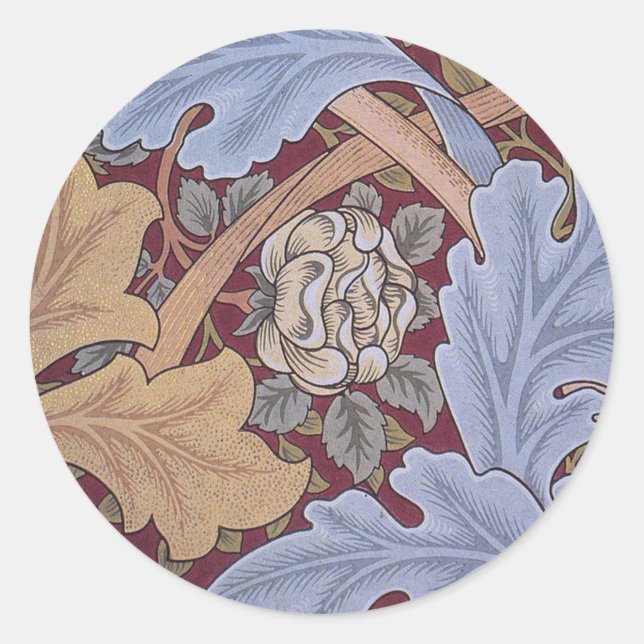 William Morris - St James 1880 Classic Round Sticker (Front)