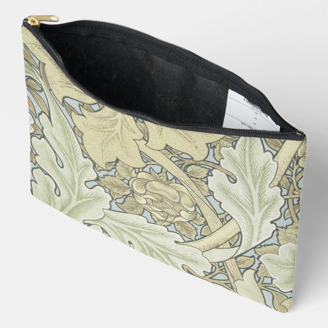 William Morris St James Acanthus Wallpaper Accessory Pouch (Open)