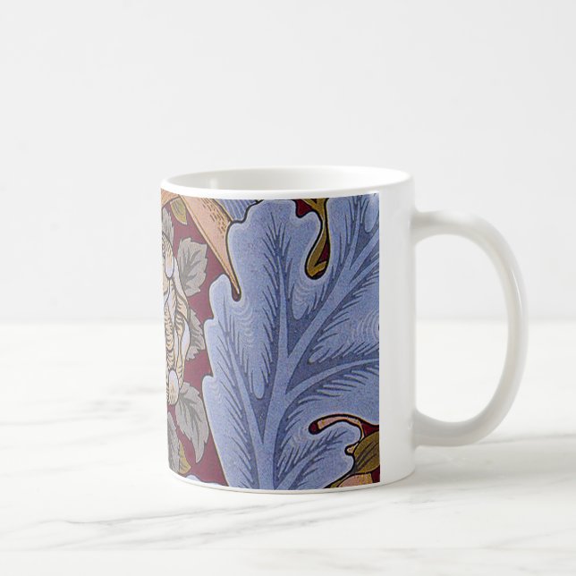 William Morris St James Acanthus Wallpaper Coffee Mug (Right)