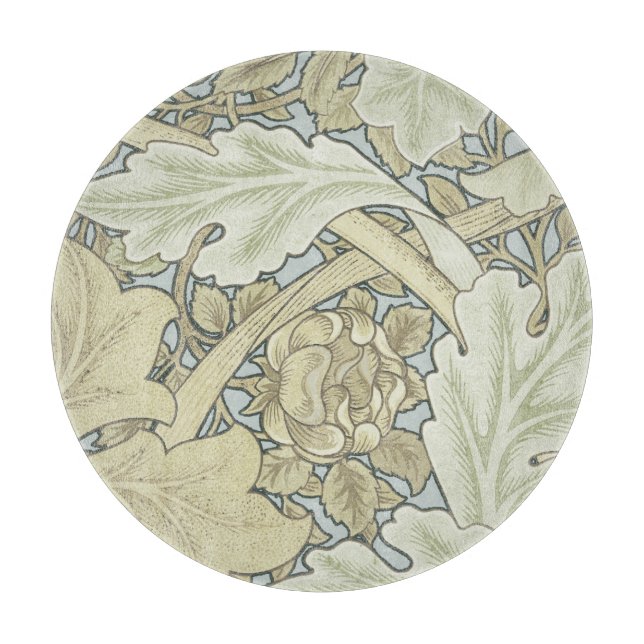 William Morris St James Acanthus Wallpaper Cutting Board (Front)
