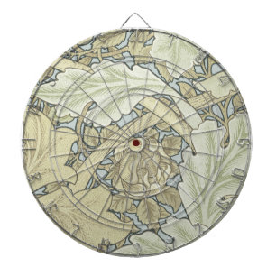 William Morris St James Acanthus Wallpaper Dartboard