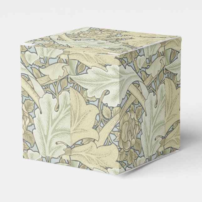 William Morris St James Acanthus Wallpaper Favour Box (Front Side)