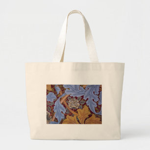 William Morris St James Acanthus Wallpaper Large Tote Bag