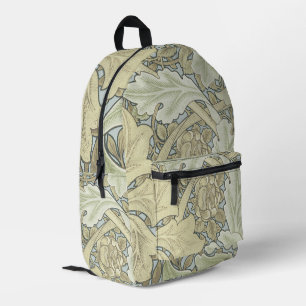 William Morris St James Acanthus Wallpaper Printed Backpack