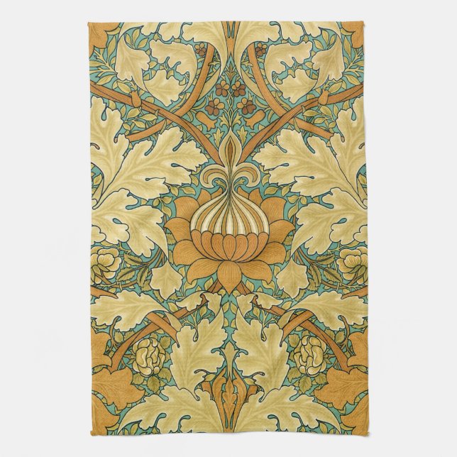 William Morris St. James Chintz Tea Towel (Vertical)
