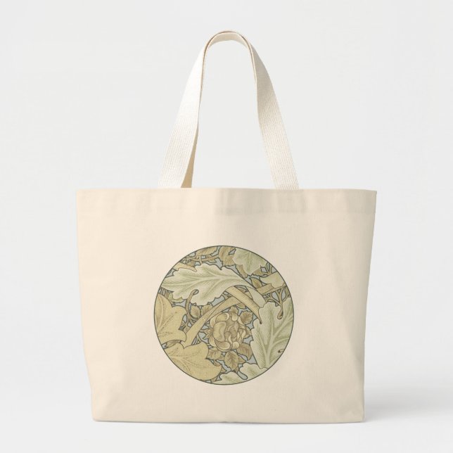 william morris st. james wallpaper artwork print large tote bag (Front)