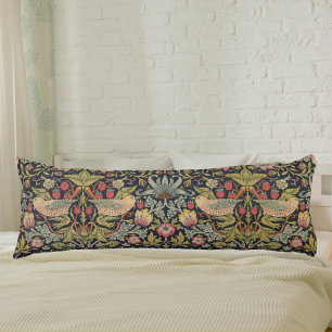 William Morris Strawberry Thief Art Body Cushion
