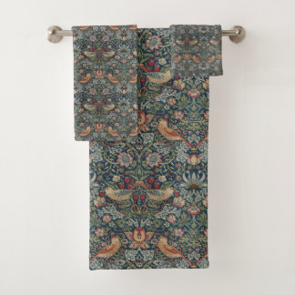 William Morris: Strawberry Thief Bath Towel Set