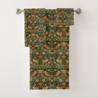 William Morris: Strawberry Thief Bath Towel Set