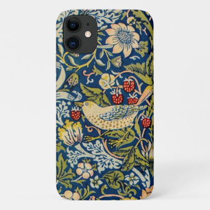 William Morris Strawberry thief bird iPhone 11 Case