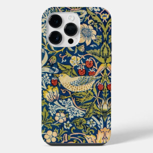 William Morris Strawberry thief bird iPhone 14 Pro Max Case