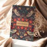 William Morris Strawberry Thief Birthday Card<br><div class="desc">William Morris Strawberry Thief Pattern Design. William Morris was an English textile designer, artist, writer, and socialist associated with the Pre-Raphaelite Brotherhood and British Arts and Crafts Movement. He founded a design firm in partnership with the artist Edward Burne-Jones, and the poet and artist Dante Gabriel Rossetti. This beautiful Art...</div>