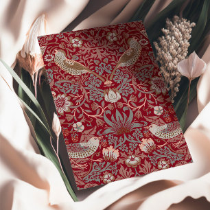 William Morris Strawberry Thief  Card
